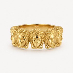 Rings: Multi Mythology Medusa Head Ring