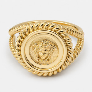 9ct Gold Mythology Medusa Twist Women's Ring