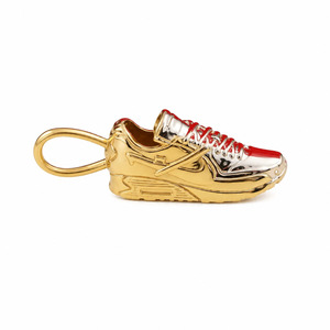 9ct Gold Diamond 90 Shoe Pendant