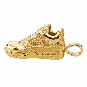 Sneakers: 9ct Gold Jordan 4 Shoe Pendant