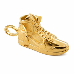 Sneakers: 9ct Gold Jordan 1 Shoe Pendant
