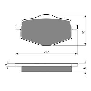 GOLDfren Brake Pads - S3 Sintered Sports