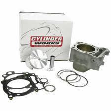 Cylinder Works: CYLINDER WORKS CYLINDER KIT 39.5MM CYLINDER TOP GASKET SET AND VERTEX PISTON KIT KTM 50 SX 09-19