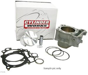 Cylinder Works: CYLINDER WORKS CYLINDER KIT 66MM CYLINDER TOP GASKET SET AND VERTEX PISTON KIT HONDA CRF150R