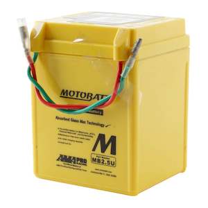 Motobatt: Motobatt QuadFlex Battery MB2.5U (10pcs/ctn) - Indent