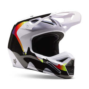 FOX V1 KOZMIK HELMET MIPS ECE [BLACK/WHITE] XL