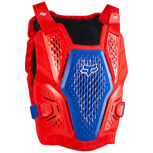 Dirt Adult Gear Body Protection: FOX RACEFRAME IMPACT CE [BLUE/RED] L/XL