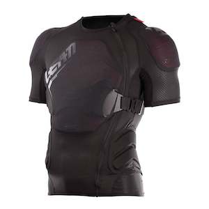 Dirt Adult Gear Body Protection: Leatt 3DF Airfit Lite Body Tee - Black