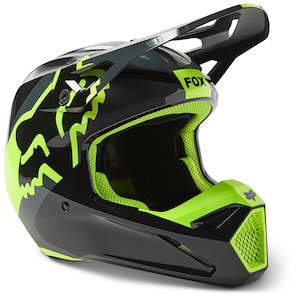 FOX YOUTH V1 XPOZR HELMET MIPS ECE [BLACK/GREY] YS