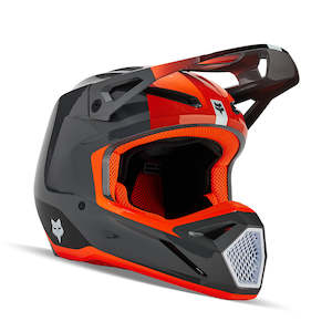 Dirt Youth Gear Helmets: FOX YOUTH V1 BALLAST HELMET [GREY]
