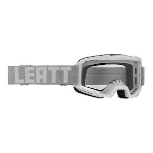 Dirt Youth Gear Goggles: Leatt 2.5 Vizion Goggles (Small) - White / Clear 90%
