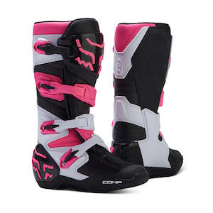FOX WOMENS COMP BOOTS [BLACK/PINK] 5