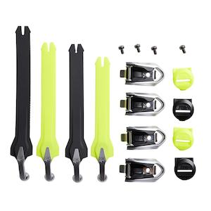 Dirt Gear Parts Boots: FOX MOTION BOOT STRAP KIT [FLO YELLOW]