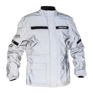 Road Mens Jackets: Richa Rain Flare Reflective Jacket