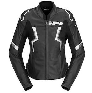 Road Womens Jackets: Spidi Evorider 3 Lady Leather Jacket