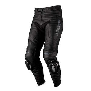Road Womens Pants: RST S1 CE LADIES LEATHER PANT [BLACK]