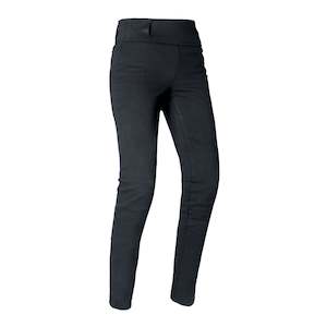 Road Womens Pants: Oxford Ladies CE A Super Leggings - Black (Regular)