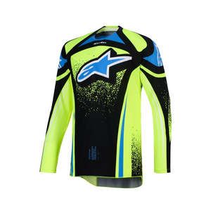 Dirt Adult Gear Jerseys: Techstar Nomur Jersey Dark Navy/Yellow Fluoro/UCLA Blue