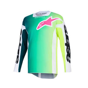 Racer Portl Jersey Green/White/Black