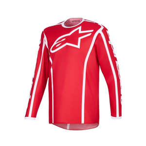 Dirt Adult Gear Jerseys: Fluid Apex Jersey Red/White