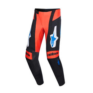 Dirt Adult Gear Pants: Techstar Knif Pants Orange/Black/UCLA Blue