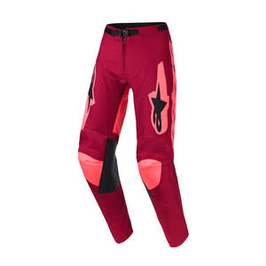 Dirt Adult Gear Pants: Racer Riway Pants Dark Red/Coral
