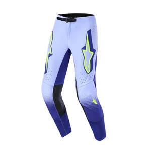 Supertech Scenz Pants Purple/Yellow Fluoro