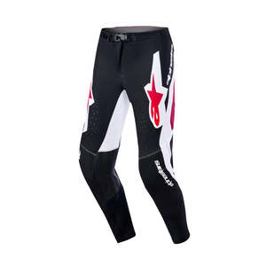 Dirt Adult Gear Pants: Supertech Pro Vista Pants Black/Red/White