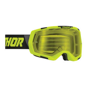 Dirt Adult Gear Goggles: GOGGLES S26 THOR MX REGIMENT ACID/BLACK