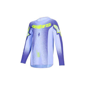 Youth Supertech Scenz Jersey Purple/Yellow Fluoro