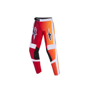 Youth Fluid Portl Pants Red/Light Gray/Dark Gray