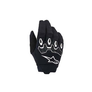 Dirt Youth Gear Gloves: Youth Full Bore v2 Gloves Black/White