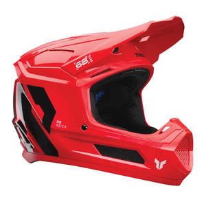Dirt Youth Gear Helmets: THOR HELMET FLEET FORGE RED YOUTH
