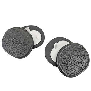 Dirt Gear Parts Knee: POD 3.0 HINGE PAD SET [BLACK]