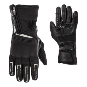 Road Womens Gloves: RST STORM 2 CE LADIES TEXTILE WATERPROOF GLOVE [BLACK]