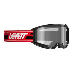 Leatt 1: Leatt 3.5 Vizion Goggle Iriz - Red / Silver 35%
