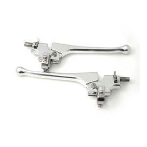 Whites Motorcycle Parts: Whites Lever Assembly (Pair) British Doherty Replica