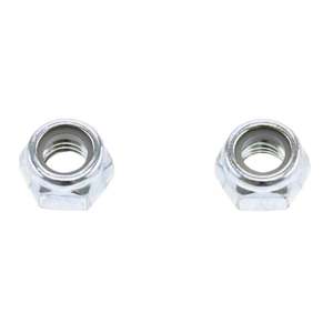 Bolt Motorcycle Hardware: Bolt M8 Nylon Lock Nuts (Packet of 10)