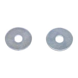 Bolt Motorcycle Hardware: Bolt M6x22mm Fender Washers (Packet of 10)