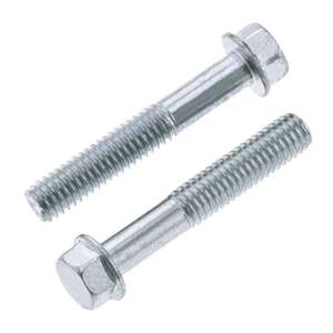 Bolt Motorcycle Hardware: Bolt 6x35mm Hex Flange Bolts (Packet of 10)