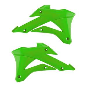 Polisport: Polisport Radiator Scoops - KX85 ('22->) - Green
