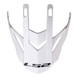 Ls2 Helmets: LS2 MX436 Pioneer Evo Peak - White