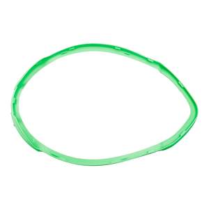 Ls2 Helmets: LS2 MX437 Fast Evo Bezel Down - Green (M-L)