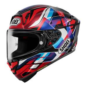 Shoei Helmets 1: Shoei X-SPR Pro Valion TC-10