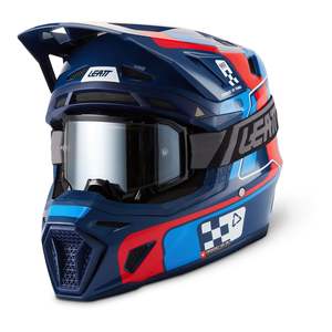 Helmets: Leatt 8.5 Helmet Kit - Blue / Red