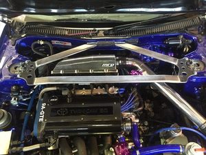 Products: AE92 3pt Strut Brace Manon Racing