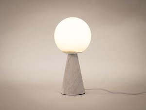 Lamps: Opal Marble Lamp - Tall