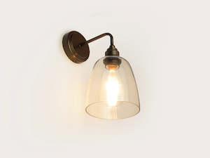 New Product: Arthur Short Arm Wall Light with 14cm Glass Cloche