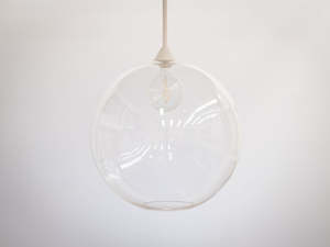 Pendant Lighting: Apothecary 50cm Rodded Glass Pendant