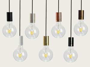 Fergus Bare Bulb Pendant